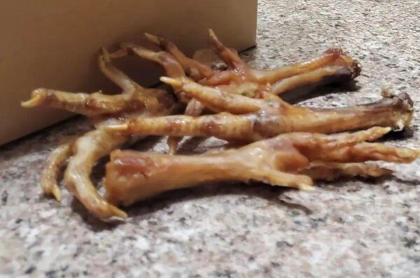 CHICKEN FEETS DRY 100pcs