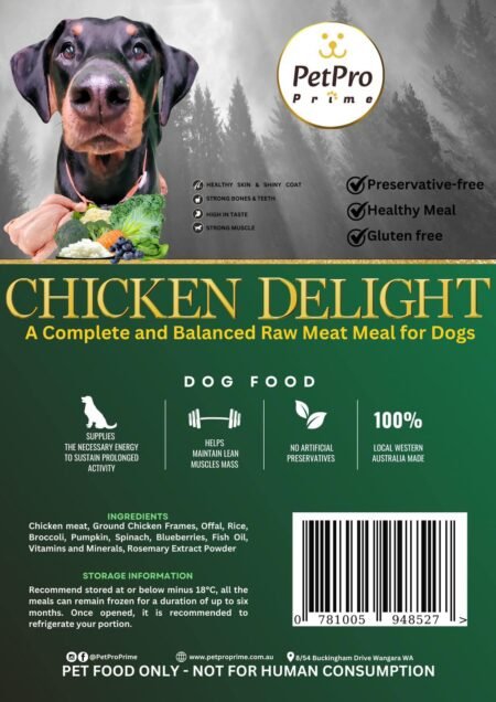 Chicken Delight (Fully Complete & Balanced Meal)