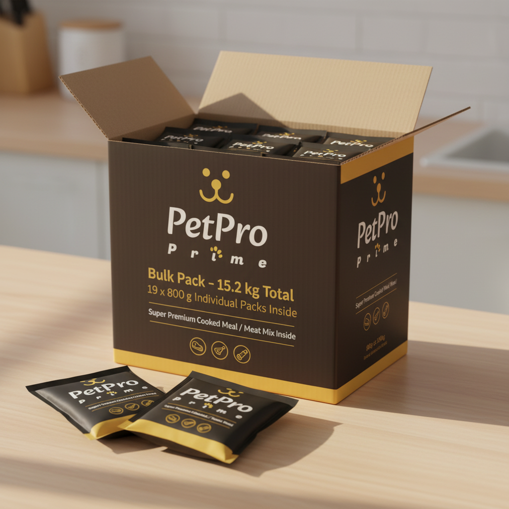 PetPro Prime – 15.2 kg Bulk Box (19 x 800 g Packs) PetPro Prime – 15.2 kg Bulk Box (19 x 800 g Packs)